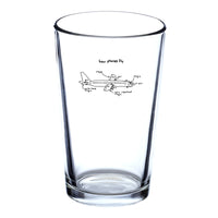 Thumbnail for How Planes Fly Designed Beer & Water Glasses