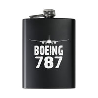 Thumbnail for Boeing 787 & Plane Designed Stainless Steel Hip Flasks