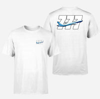Thumbnail for Super Boeing 777 Designed Double-Side T-Shirts