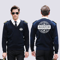 Thumbnail for %100 Original Aviator Designed Wool Pilot Sweaters