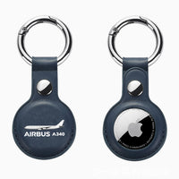 Thumbnail for The Airbus A340 Design Airtags Leather Cases