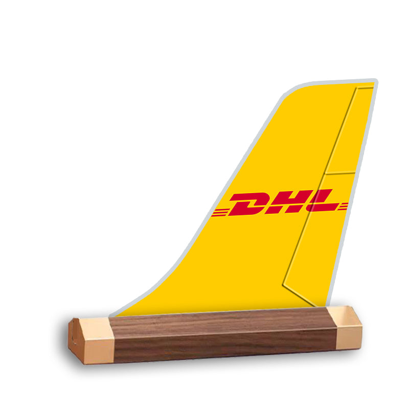 DHL Aviation Designed Tail Logo Desk Models