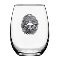 Thumbnail for Aviation Finger Print Designed Water & Drink Glasses
