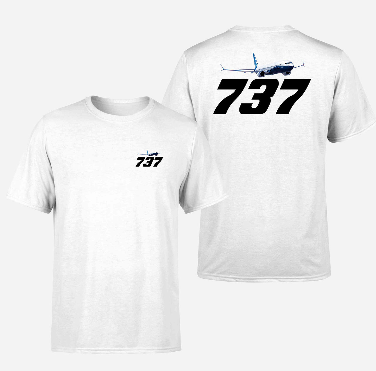 Super Boeing 737-800 Designed Double-Side T-Shirts