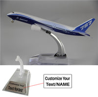 Thumbnail for Boeing 787 (Original Livery) Airplane Model (16CM)