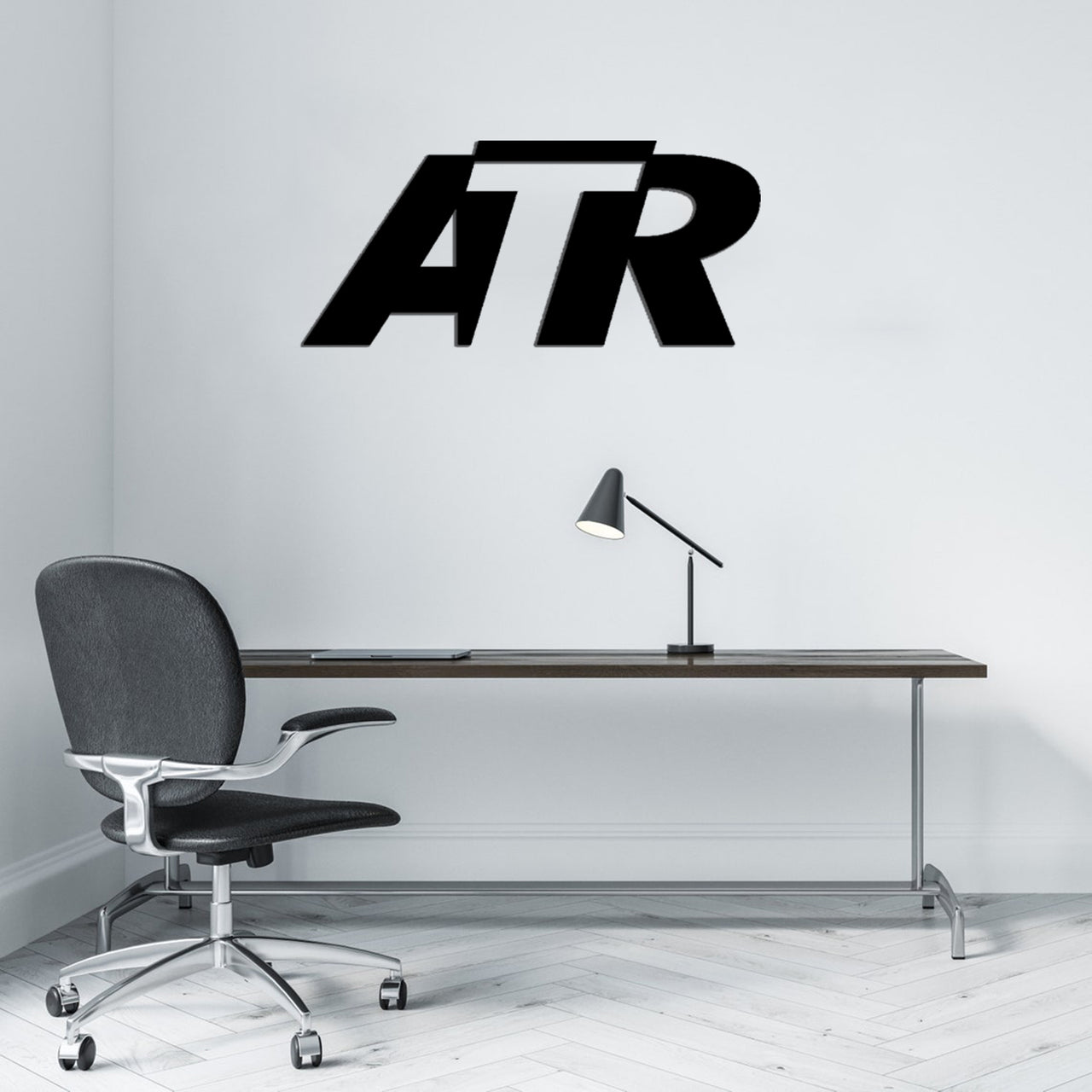 ATR & Text Designed Wall Metal Signs