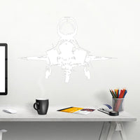 Thumbnail for Face to Face with Fighter Jet 35 Designed Wall Sticker