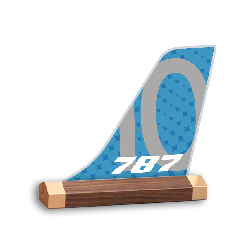 Boeing 787-10 Designed Tail Logo Desk Models