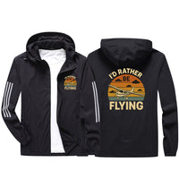 Thumbnail for Retro I'D Rather Be Flying Design Sport & Running Jackets