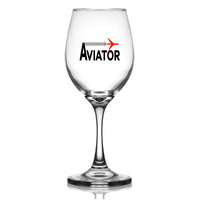 Thumbnail for Aviator Designed Wine Glasses