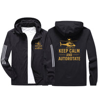 Thumbnail for Keep Calm and Autorotate Design Sport & Running Jackets