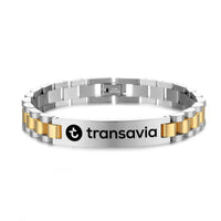 Thumbnail for Transavia France Airlines Designed Stainless Steel Chain Bracelets