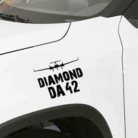 Thumbnail for Diamond DA42 & Plane Designed Car Sticker