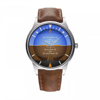 Thumbnail for Gyro Horizon 2 Designed Fashion Leather Strap Watches