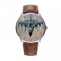 Thumbnail for Cruising Fighter Jet 16 Designed Fashion Leather Strap Watches