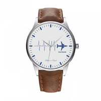 Thumbnail for Aviation Heartbeats Designed Fashion Leather Strap Watches