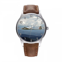 Thumbnail for Cruising Glider Designed Fashion Leather Strap Watches