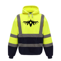 Thumbnail for Fighter Jet 16 Silhouette Designed Reflective Hoodies