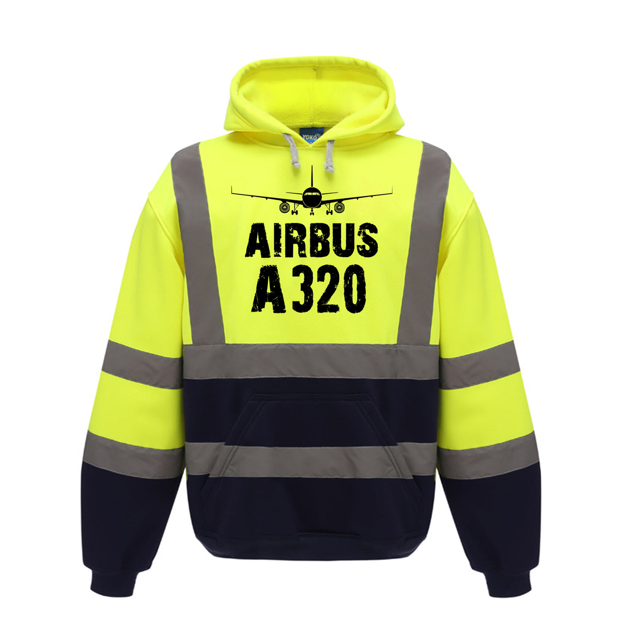 Airbus A320 & Plane Designed Reflective Hoodies