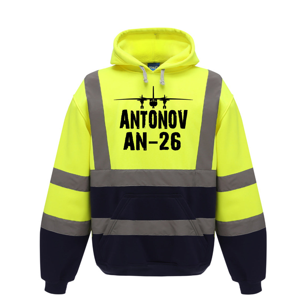 Antonov AN-26 & Plane Designed Reflective Hoodies