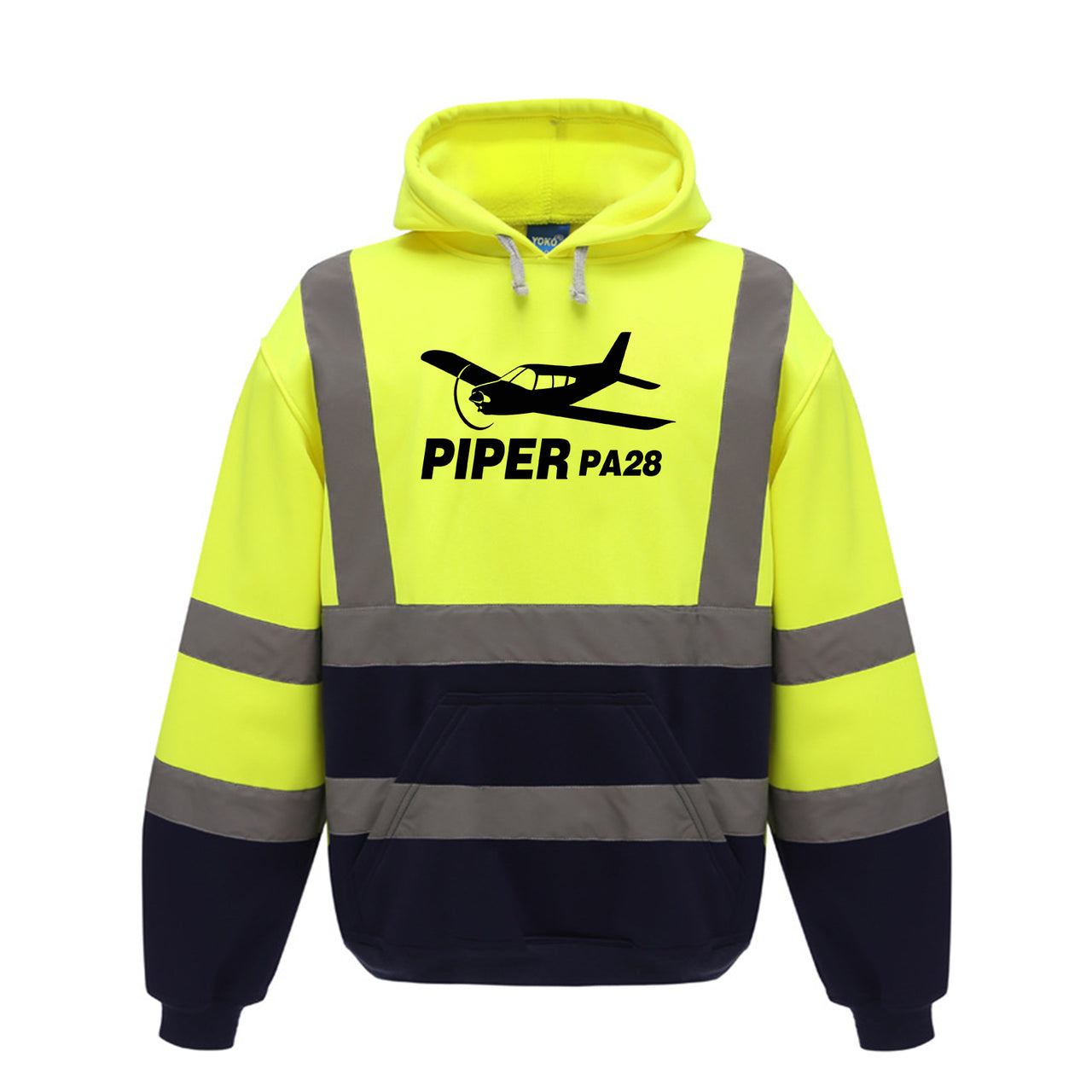 The Piper PA28 Designed Reflective Hoodies