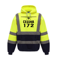 Thumbnail for Cessna 172 & Plane Designed Reflective Hoodies