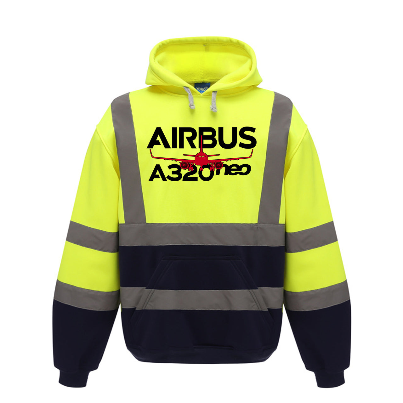 Amazing Airbus A320neo Designed Reflective Hoodies