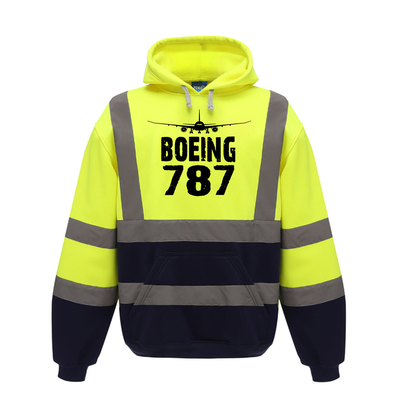 Boeing 787 & Plane Designed Reflective Hoodies