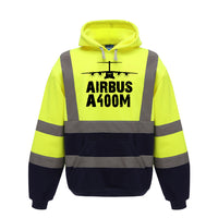 Thumbnail for Airbus A400M & Plane Designed Reflective Hoodies