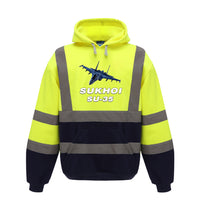 Thumbnail for The Sukhoi SU-35 Designed Reflective Hoodies