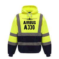 Thumbnail for Airbus A330 & Plane Designed Reflective Hoodies