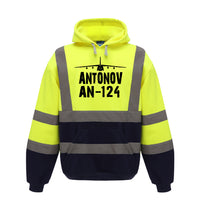 Thumbnail for Antonov AN-124 & Plane Designed Reflective Hoodies