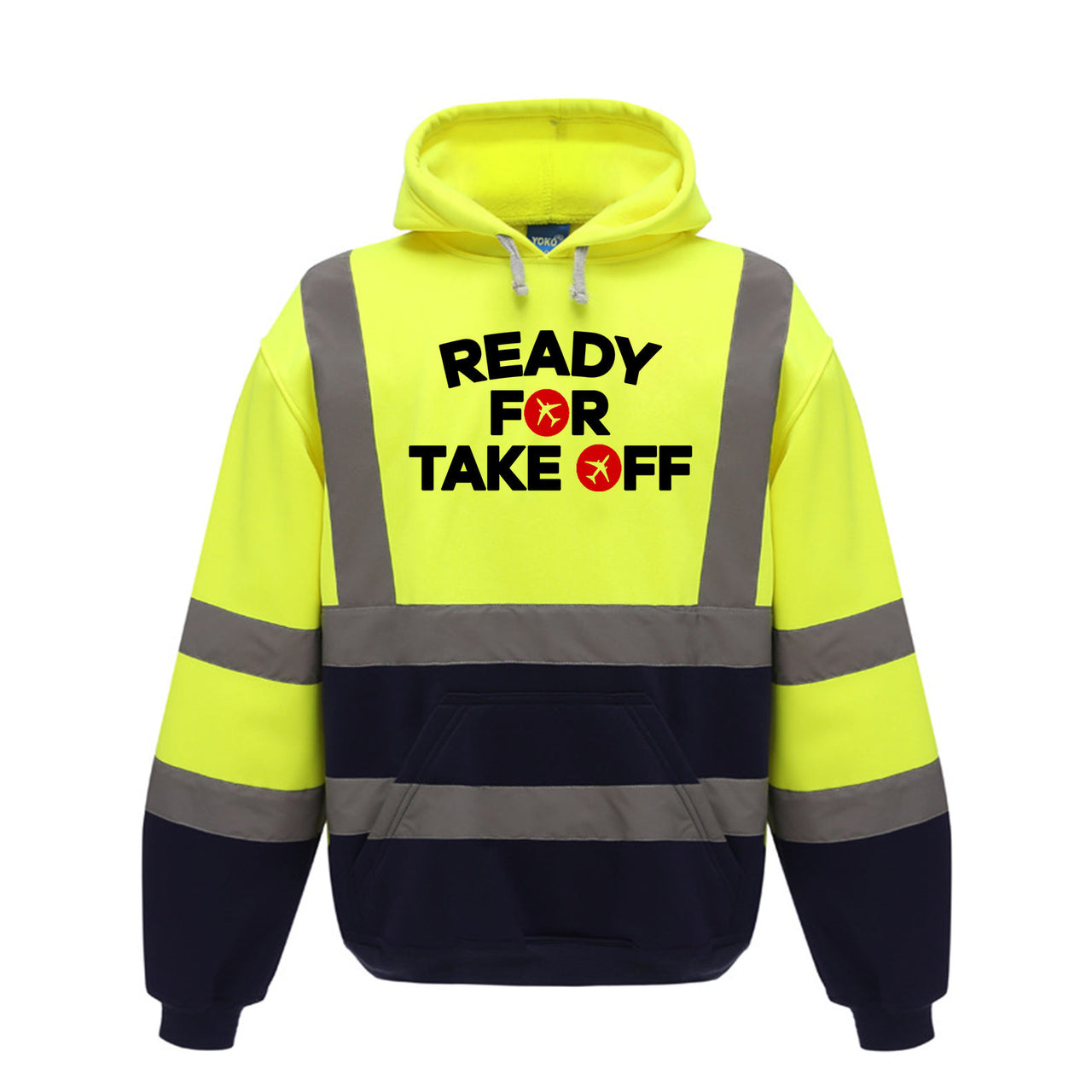 Ready For Takeoff Designed Reflective Hoodies