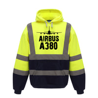 Thumbnail for Airbus A380 & Plane Designed Reflective Hoodies