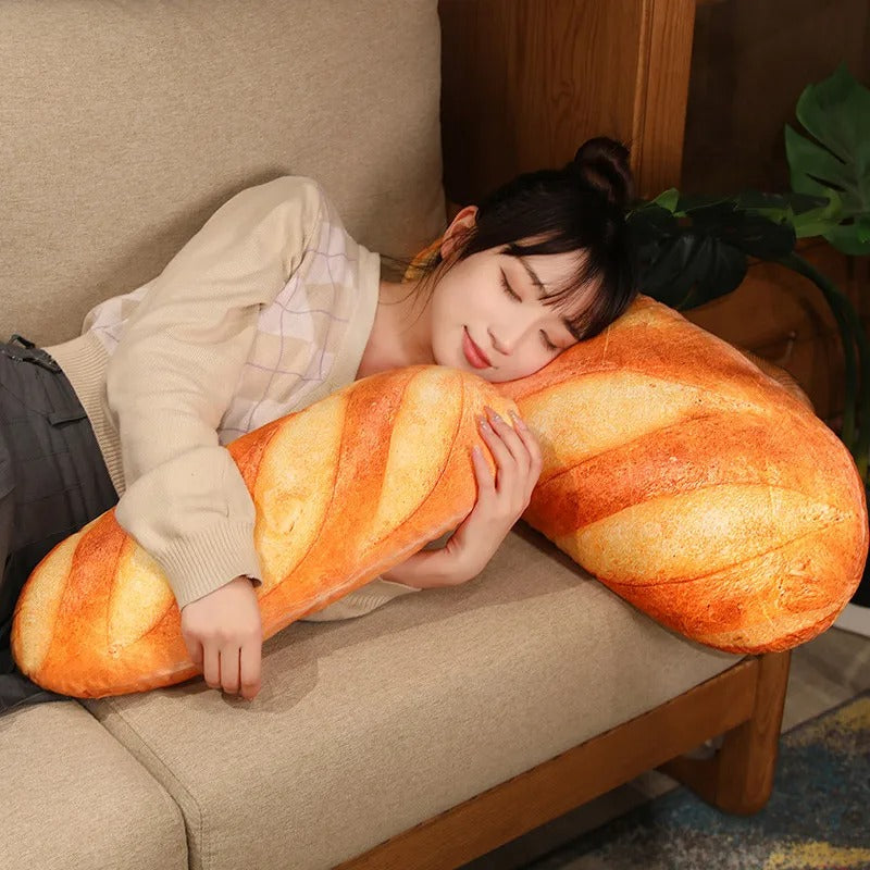 French Bread Plush Pillow Plushie Party Decor Sleeping Companion