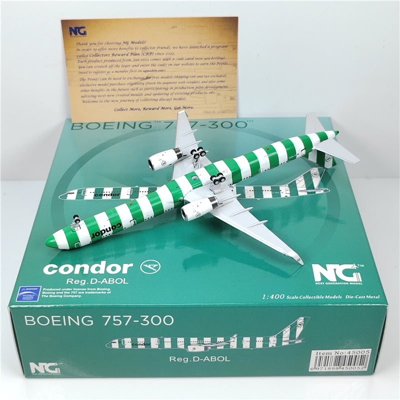 Condor Airlines Boeing B757-300 D-ABOL Airplane Model (1:400 Scale)