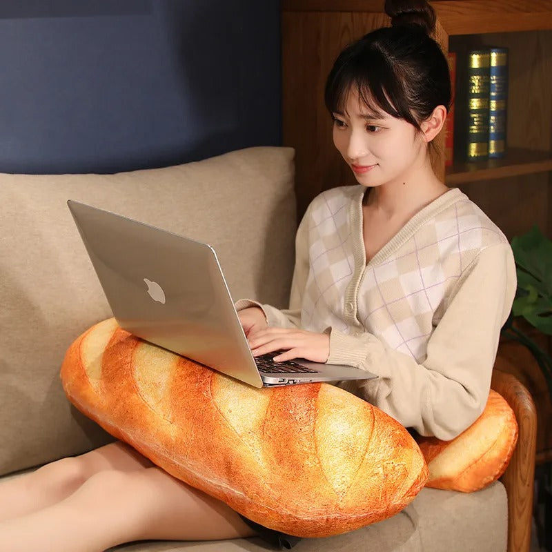French Bread Plush Pillow Plushie Party Decor Sleeping Companion