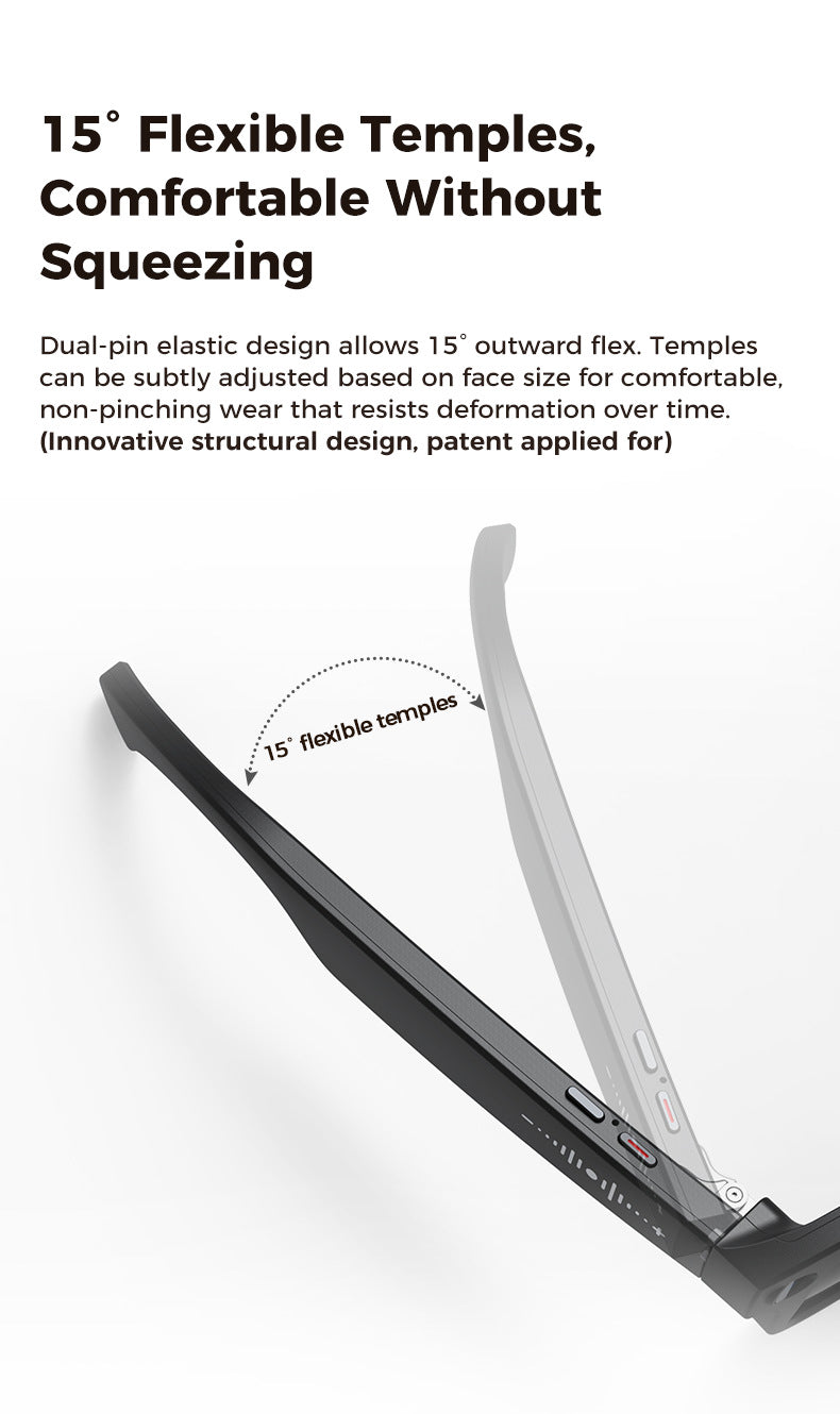 Smart Camera Glasses M02Ultra: AI-Powered, WiFi, Navigation & Convenient Charging Case