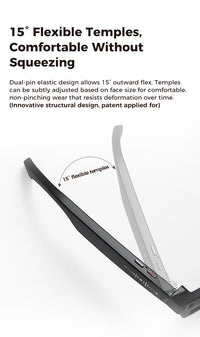 Thumbnail for Smart Camera Glasses M02Ultra: AI-Powered, WiFi, Navigation & Convenient Charging Case