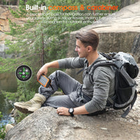 Thumbnail for 20000mAh Solar Power Bank: 4 Built-in Cables, Hand Crank, 6 Outputs/4 Inputs