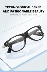 Thumbnail for Stylish Women's Smart Glasses L3: Anti-Blue Light, Music, Voice Assistant & Easy Touch Control