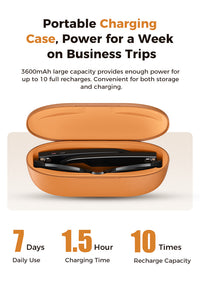 Thumbnail for Smart Camera Glasses M02Ultra: AI-Powered, WiFi, Navigation & Convenient Charging Case