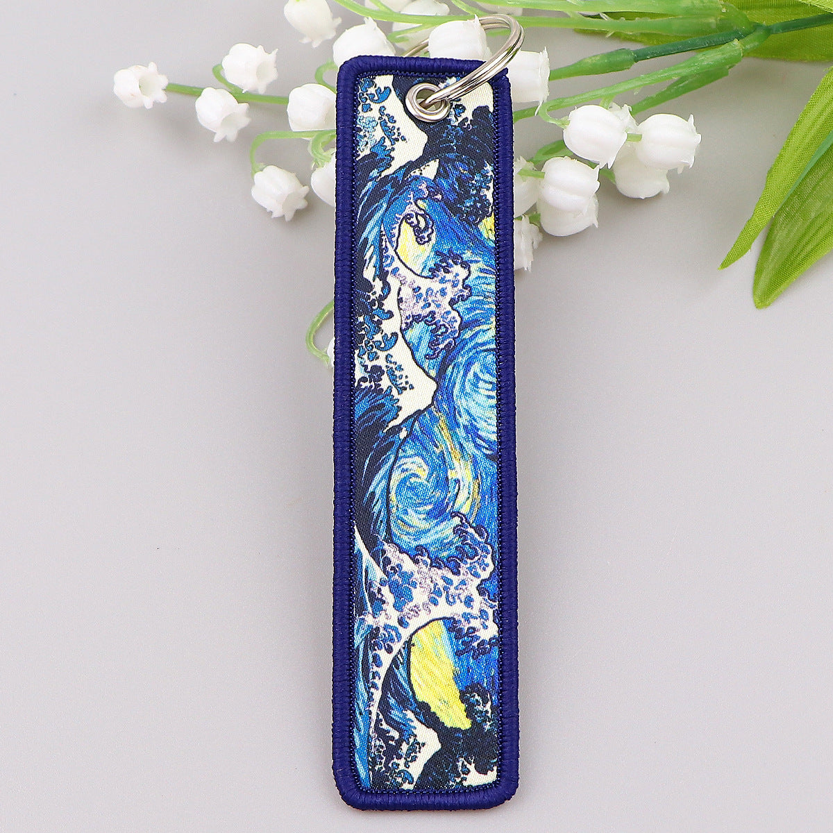 The Great Wave off Kanagawa Designed Key Chains