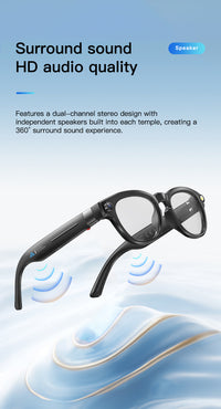 Thumbnail for Q8 Anti-Shake AI Glasses: 8MP Photography, Object Recognition & Real-Time Translation