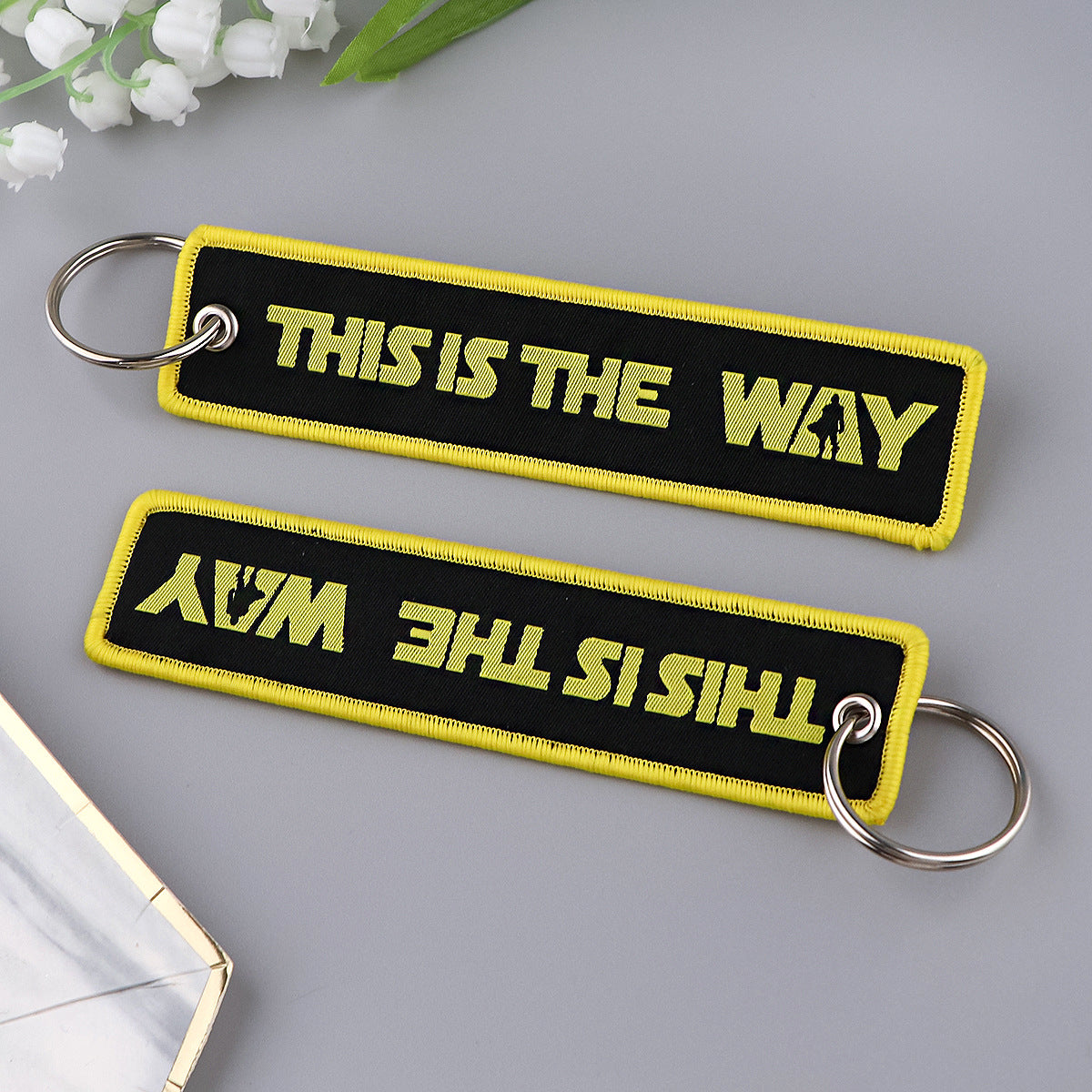 THIS IS THE WAY  (The Mandalorian)Designed Key Chains