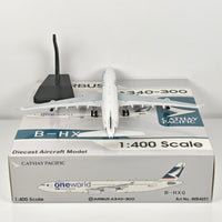 Thumbnail for Cathay Pacific Airbus A340-300 B-HXG Airplane Model 1/400 Scale