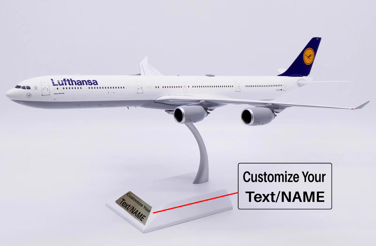 Lufthansa Airlines Airbus A340-600 Airplane Model(1/200 Scale) (37cm)