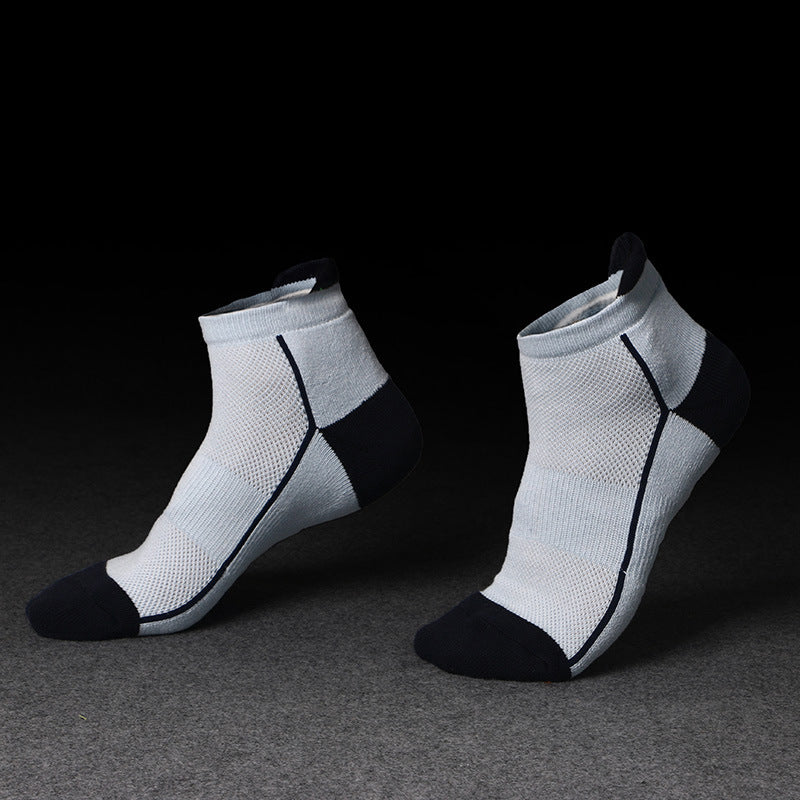 Sports Men Socks Protection Ankle Cushioning Shock Breathable Socks