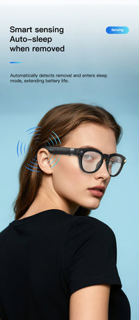 Thumbnail for Q8 Anti-Shake AI Glasses: 8MP Photography, Object Recognition & Real-Time Translation