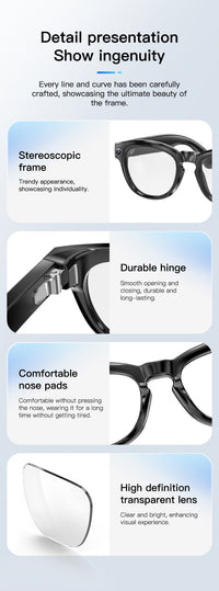 Thumbnail for GS380 Smart Wearable Glasses: AI Camera, Translation & Navigation - All in One